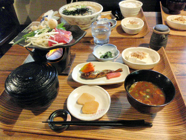 飛騨牛焼き定食